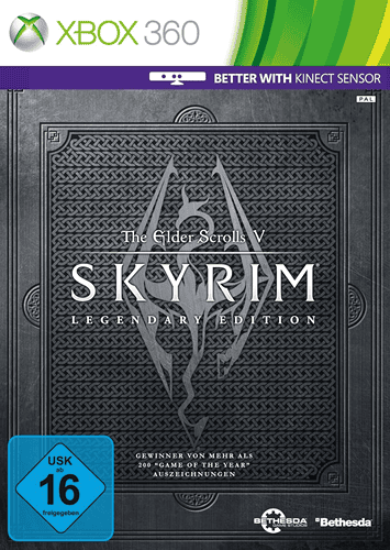 The Elder Scrolls V Skyrim Legendary Edition PAL GERMAN XBOX360 - iND