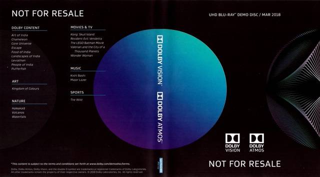 Dolby UHD Blu - Ray Demo Disc March 2018 2160p Blu - Ray HEVC TrueHD Atmos 7 1 - JDBBS