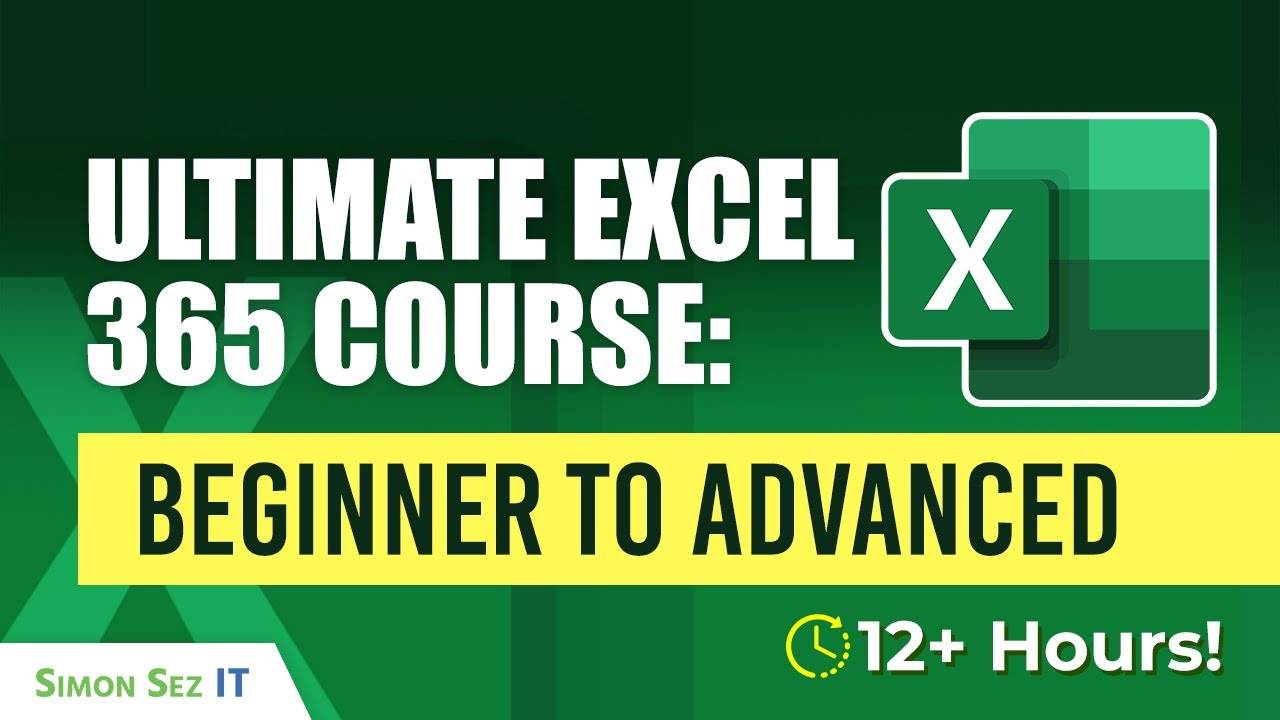 [MULTI] Excel Beginner To Advanced