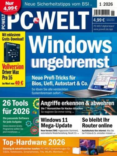 PC Welt Magazin - Jahresthema 2026
