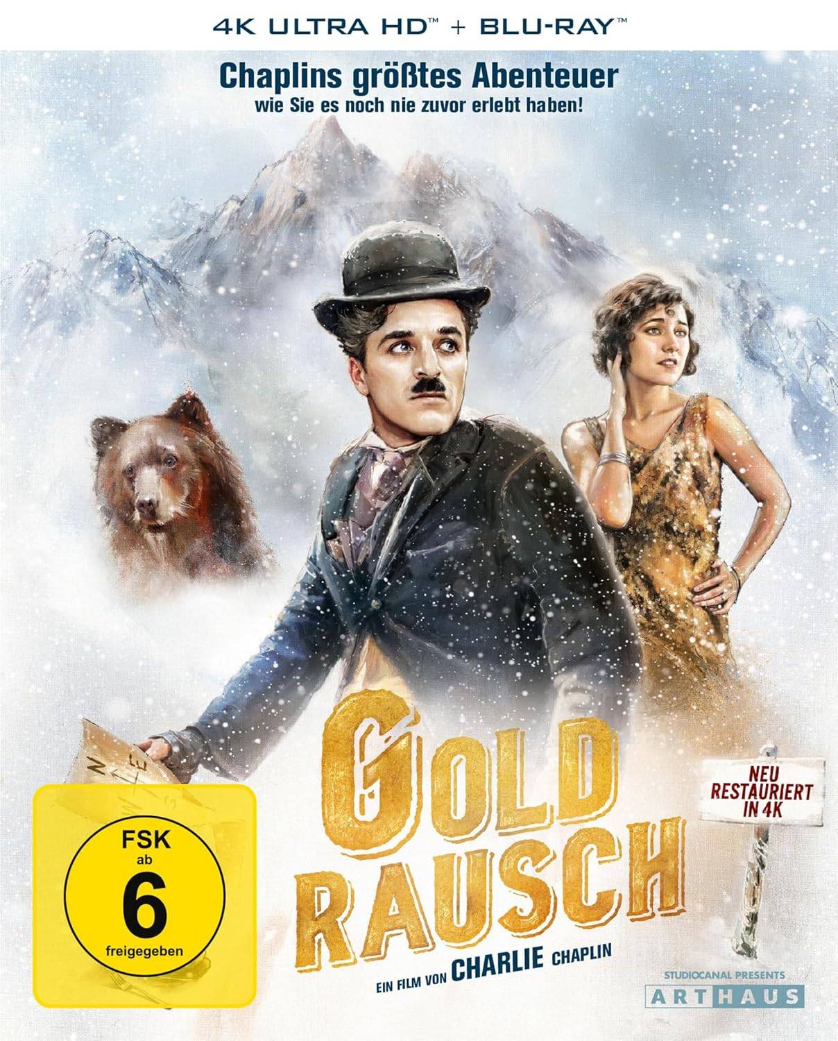 Goldrausch - The Gold Rush 1925 4K Remastered OmU Complete UHD BluRay - MAMA
