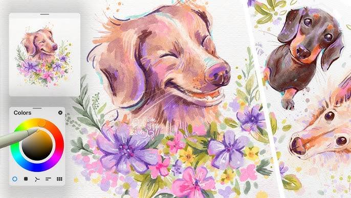 [MULTI] Character Illustration In Procreate: Fashion, Figures, Dogs