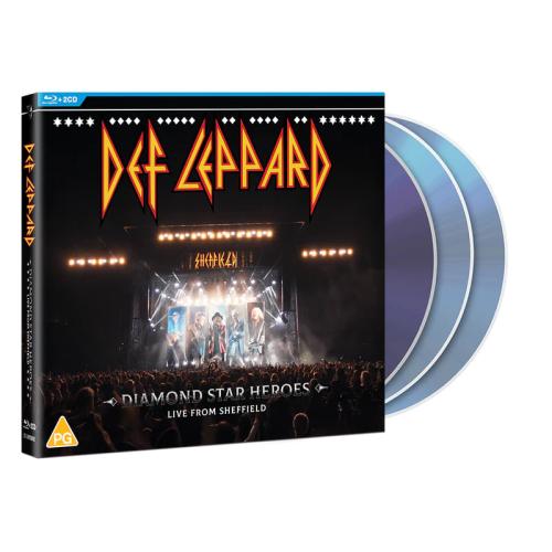 Def Leppard - Diamond Star Heroes: Live From Sheffield (2025) Blu - ray