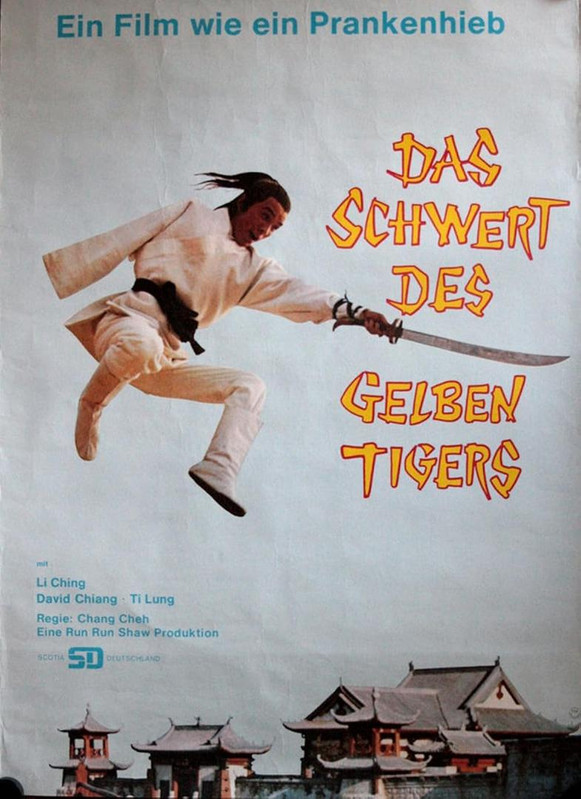 Das Schwert des gelben Tigers 1971 Dual Complete PAL DVD Bootleg - AlanSmithee