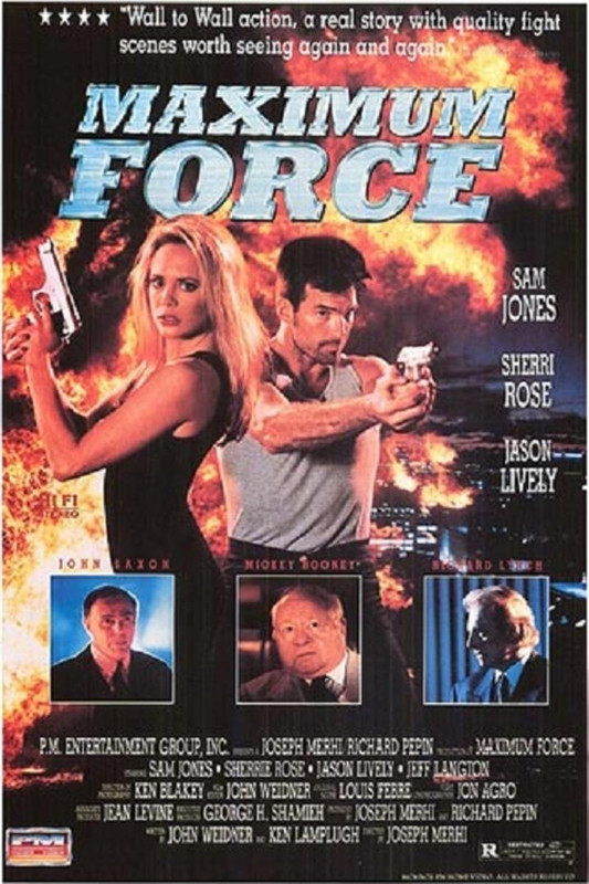 Maximum Force 1992 German Complete PAL DVD - AlanSmithee