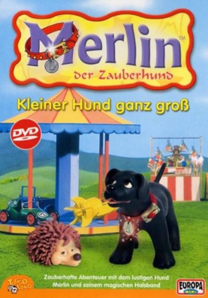 Merlin der Zauberhund Kleiner Hund ganz gross DVD German 2003 COMPLETE PAL - oNePiEcE