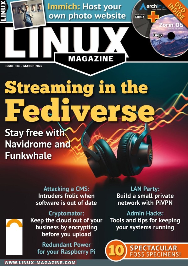 Linux Magazine USA - Issue 304, March 2026