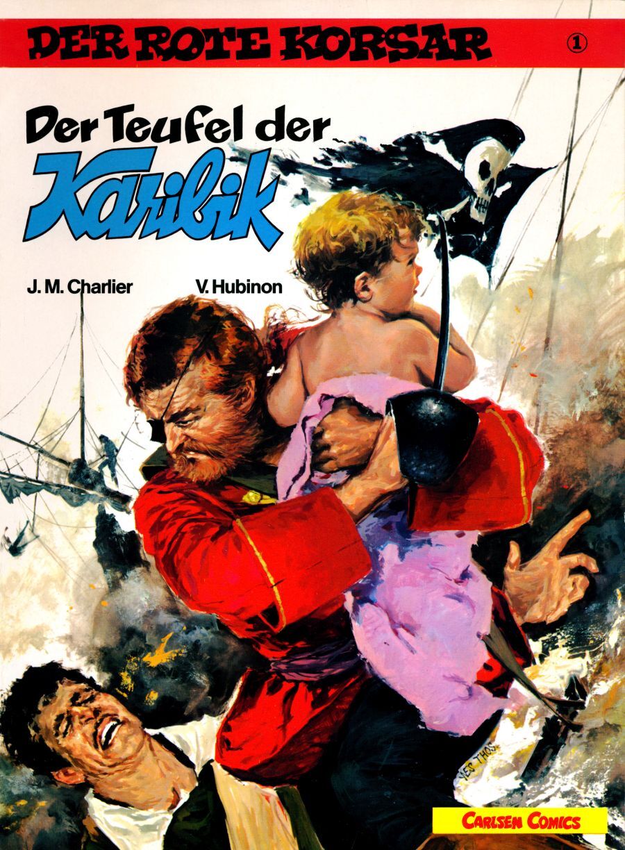 Der rote Korsar 01 - 35 (Carlsen-Ehapa-Kult, 1985 - 2005)