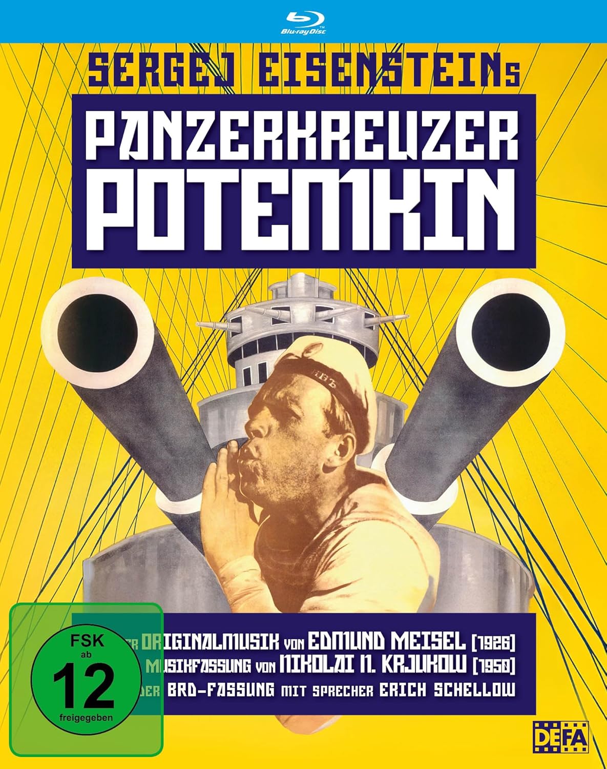 Panzerkreuzer Potemkin - Battleship Potemkin - Bronenosets Potemkin 1925 Remastered Uncut German Complete BluRay - MAMA