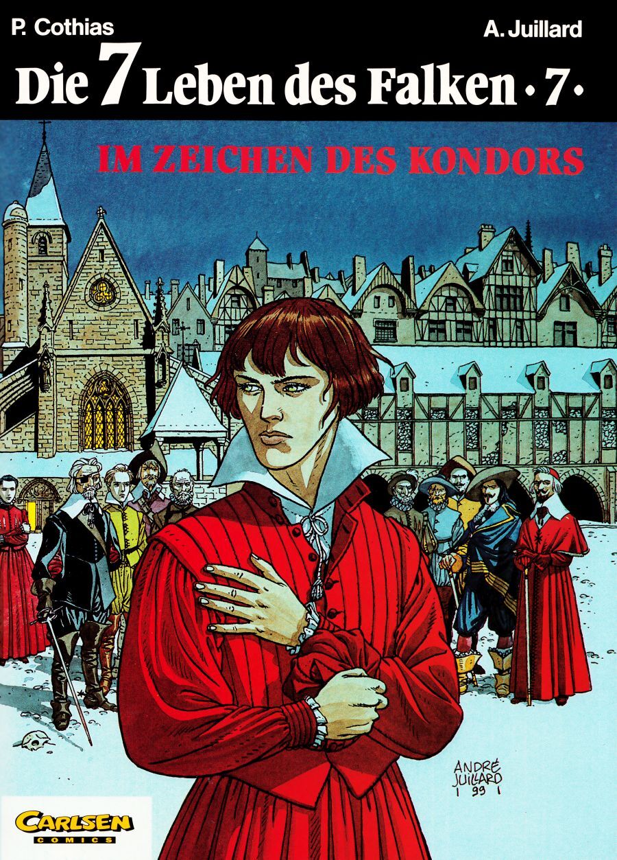 Die 7 Leben des Falken 01 - 07 (Carlsen, 1984 - 1992)