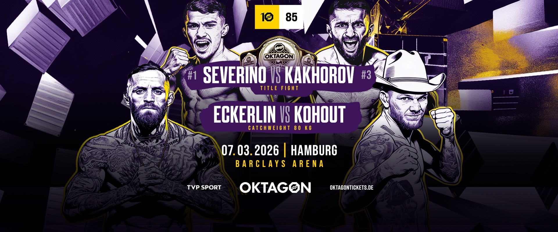 OKTAGON MMA 2026 OKTAGON 85 GERMAN 1080p WEB x264 - TSCC