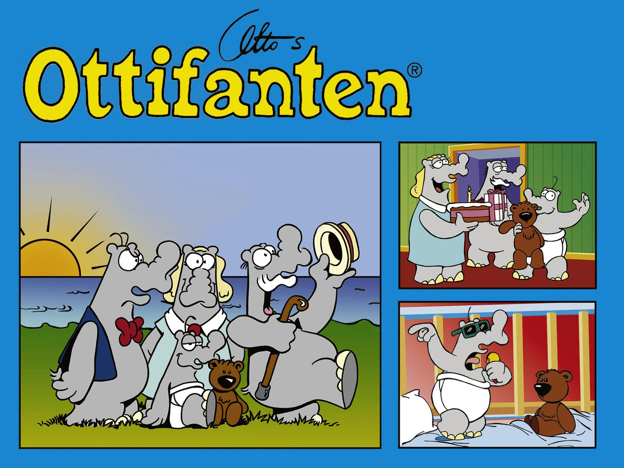 Ottos Ottifanten 1993 Die komplette Serie German Complete PAL DVD - AlanSmithee