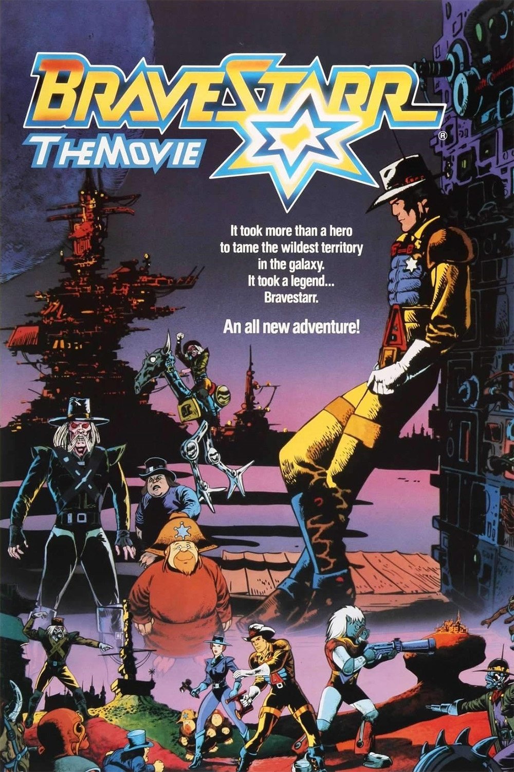 Bravestarr The Legend 1988 INTERNAL GERMAN DVDRIP X264 - WATCHABLE