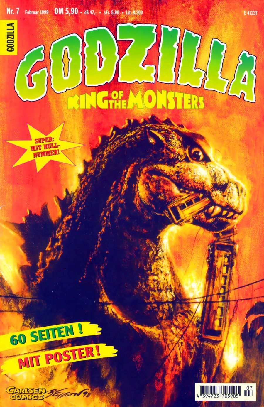 Godzilla 01 - 07 (Carlsen, 1998 - 1999)