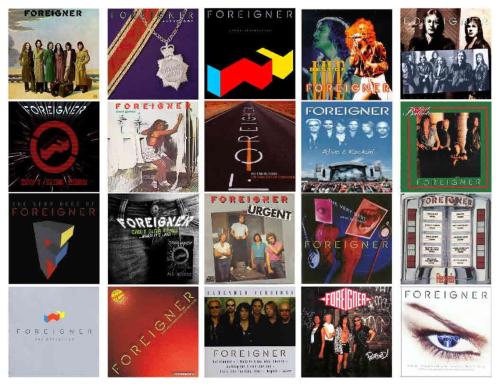 Foreigner - Discography (1977 - 2019) AAC
