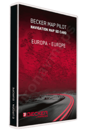 Becker Map Pilot Europe 2023 v23