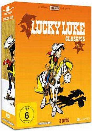 Lucky Luke Classics REMASTERED Vol 1 DVD 1-3 German COMPLETE PAL DVDR - TVP